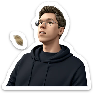 friends on a train sticker