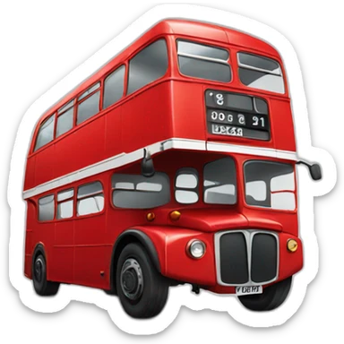 London bus sticker