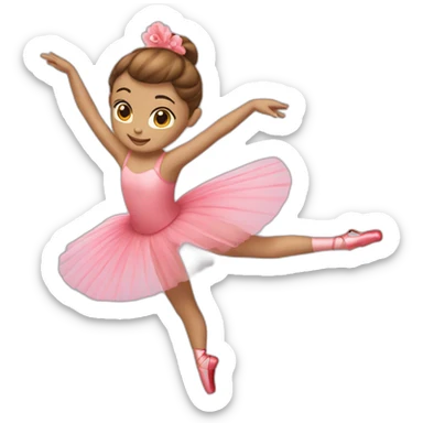 Balerina merah sticker