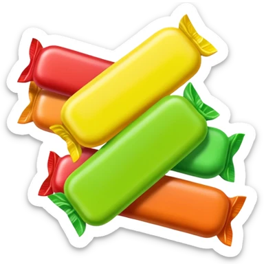 Mike and Ike's candy. sticker