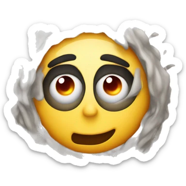 heat eye emoji sticker