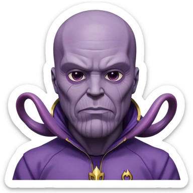 Thanos from squid games  sticker