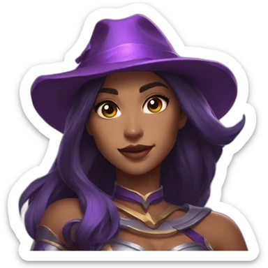 Caitlyn-league-of-legends sticker
