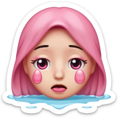 Ashamed emoji  sticker