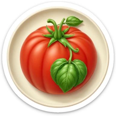 Fai un mix di pomodoro fresco, cipolla, basilico e origano sticker