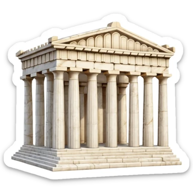 greece symbol sticker