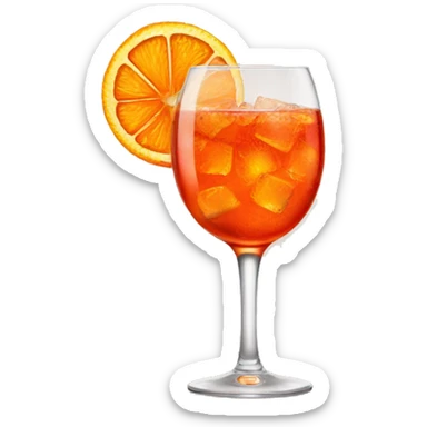 Aperol spritz sticker