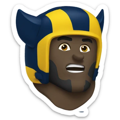 Michigan Wolverine  sticker