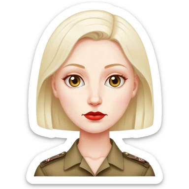 woman polish far-right nationalist sticker