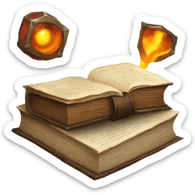 book dungeons and dragons sticker