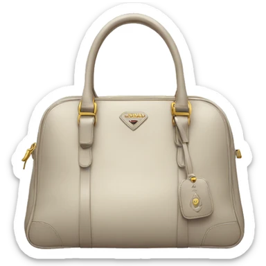 Prada bag sticker