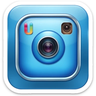 Blue tick Instagram sticker