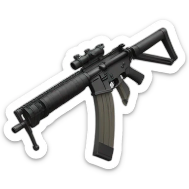 M16 arma sticker