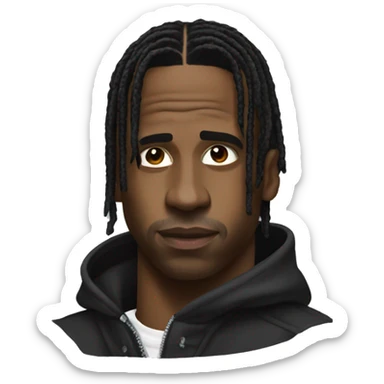 Travis scott sticker