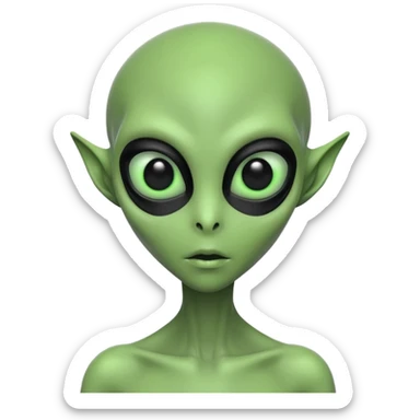 alien sticker