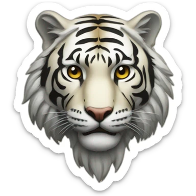Coat of arm of Tiger  sticker