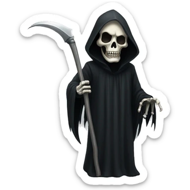 grim reaper sticker