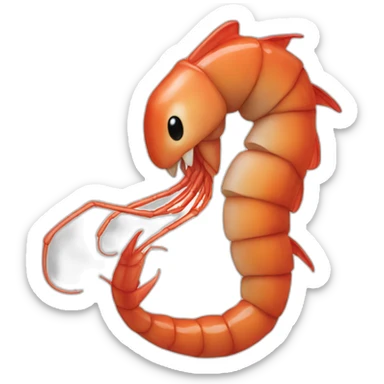 Crevette  sticker