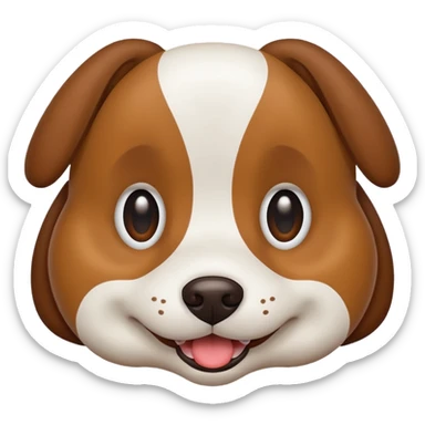 dog being dumb sticker