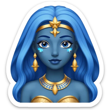 Nut from Egyptian Gods sticker