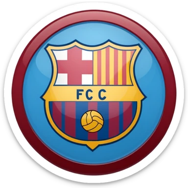 barca logo sticker