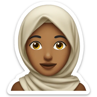 Moroccan woman sticker
