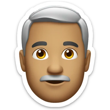 Cara de gigachad sticker