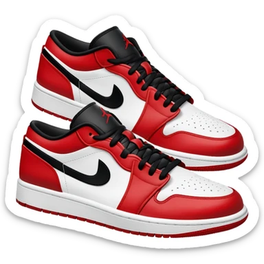 Jordan 1 low sticker
