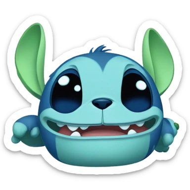 Stitch from Lilo & Stitch sticker