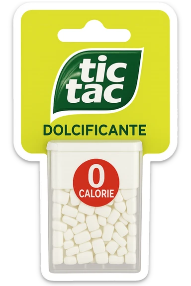 Dolcificante Tic 0 calorie sticker