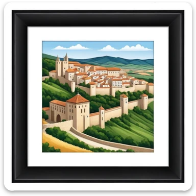 Castrillo de la Vega, Burgos, Spain sticker