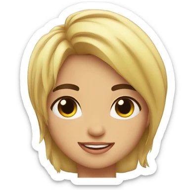 Cara de enamorados sticker