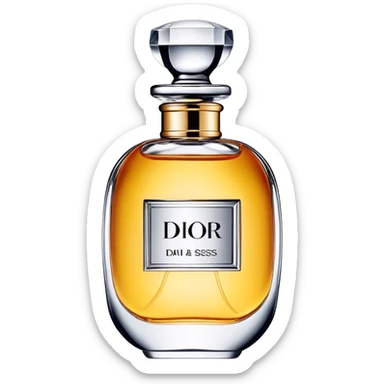 Dior parfum sticker