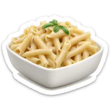 chicken Alfredo pasta sticker