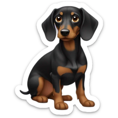 dackel sticker
