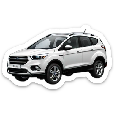 Ford Kuga nlack sticker