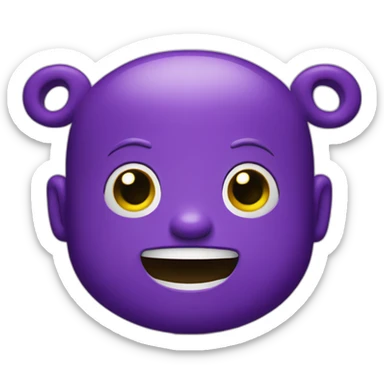 Teletubby sticker