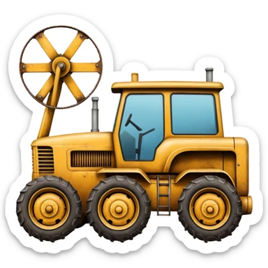 farm equipment sticker