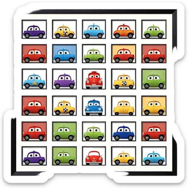 Disney pixar movies
Toy Story (1995)
A Bug's Life (1998)
Toy Story 2 (1999)
Monsters, Inc. (2001)
Finding Nemo (2003)
The Incredibles (2004)
Cars (2006)
Ratatouille (2007) sticker