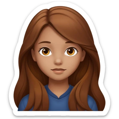 Automne fille ado  sticker