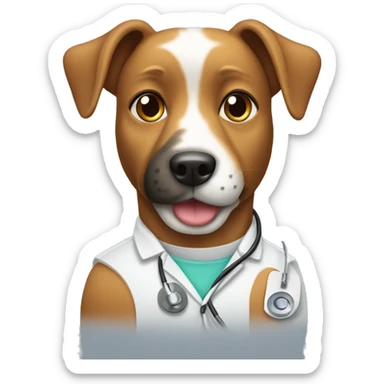 Dog veterinary’s  sticker