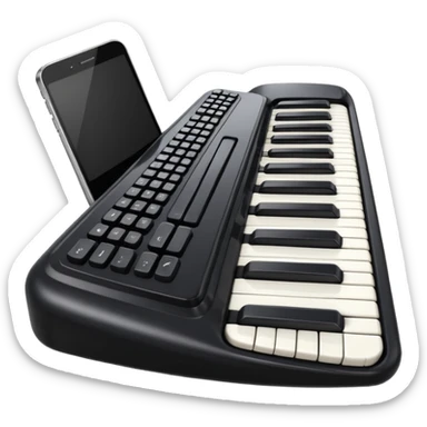 Electric keyboard sticker
