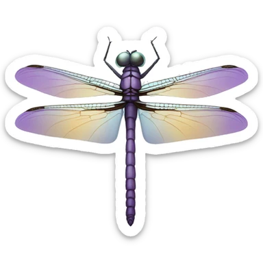 psychic dragonfly sticker