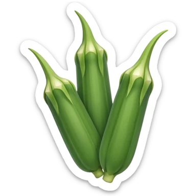 Okra sticker