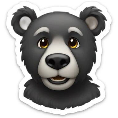 Stehender Bär  sticker