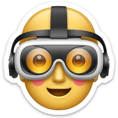 VR glasses sticker