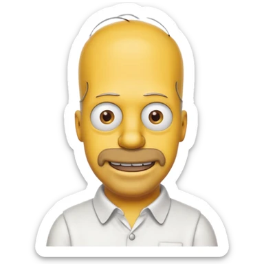 Homer Simpson  sticker