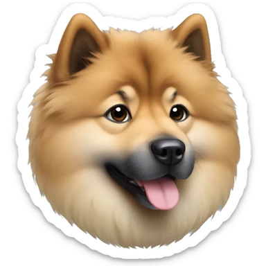 Eurasier dog sticker