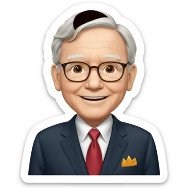warren buffett sticker