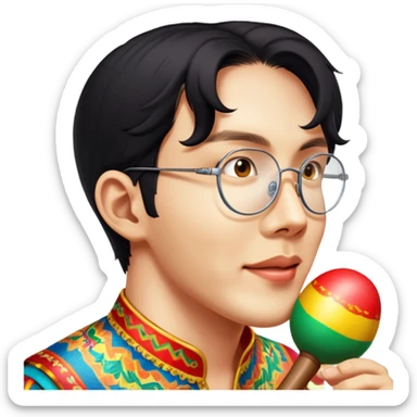 Maraca Player sticker